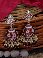 Load image into Gallery viewer, Dipa Meenakari Jhumka