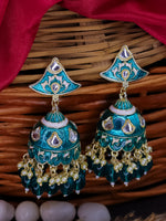 Load image into Gallery viewer, Dipa Meenakari Jhumka