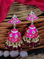 Load image into Gallery viewer, Dipa Meenakari Jhumka