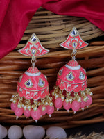 Load image into Gallery viewer, Dipa Meenakari Jhumka