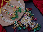 Load image into Gallery viewer, Maithili Designer Kundan Choker Set