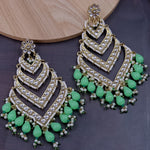 Load image into Gallery viewer, Bhavini Long 4 Layered Chandbali