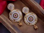 Load image into Gallery viewer, Sushmitha Ethnic Premium Copper Earrings