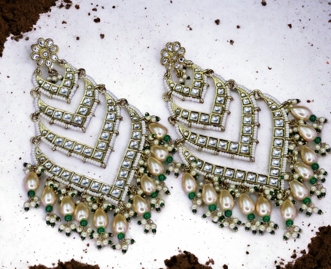 Bhavini Long 4 Layered Chandbali