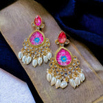 Load image into Gallery viewer, Falguni Colourful Chandbali