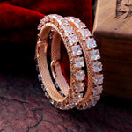 Load image into Gallery viewer, Ridhima Kada - Rose Gold - Pair.