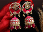 Load image into Gallery viewer, Heer Meenakari Jhumka