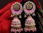 Load image into Gallery viewer, Heer Meenakari Jhumka