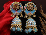 Load image into Gallery viewer, Heer Meenakari Jhumka