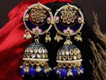 Load image into Gallery viewer, Heer Meenakari Jhumka