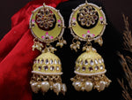 Load image into Gallery viewer, Heer Meenakari Jhumka