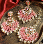 Load image into Gallery viewer, Aparna Colourful Chandbali With Teeka