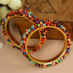 Load image into Gallery viewer, Multi Colour Bajri Bangles