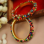 Load image into Gallery viewer, Multi Colour Bajri Bangles