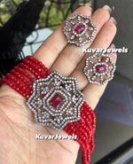 Load image into Gallery viewer, Star Zirconia Choker With AD Stone