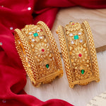 Load image into Gallery viewer, Sushila Heritage Brass kada