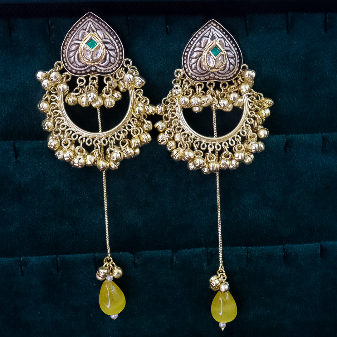 Kaina Ghungroo Kashmiri Earrings