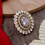 Load image into Gallery viewer, Dipz Moissanite Ring- Adjustable