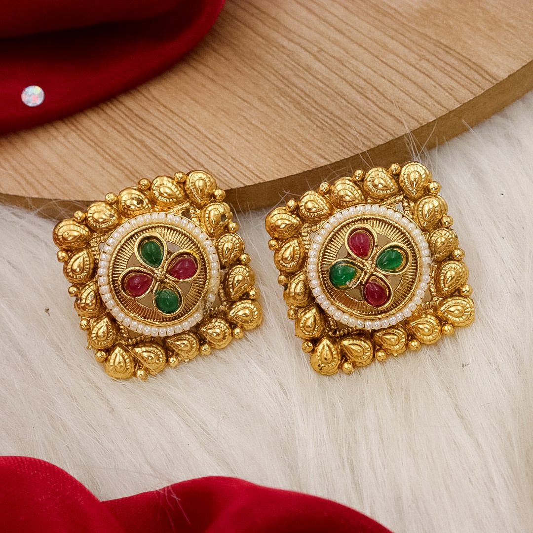 Khodal Brass Studs