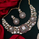 Load image into Gallery viewer, Bhavna Moissanite Necklace - Rani Green