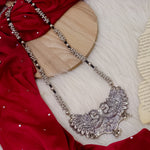 Load image into Gallery viewer, Peacock Long Ghungroo Necklace