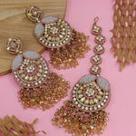 Load image into Gallery viewer, Uzma Pakistani Earrings And Mangtika
