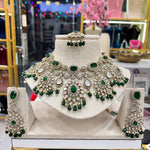 Load image into Gallery viewer, Asha Semi Bridal Moissianite Choker Set
