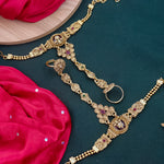 Load image into Gallery viewer, Tina Heritage Watch Hathpanja - Pair -Red