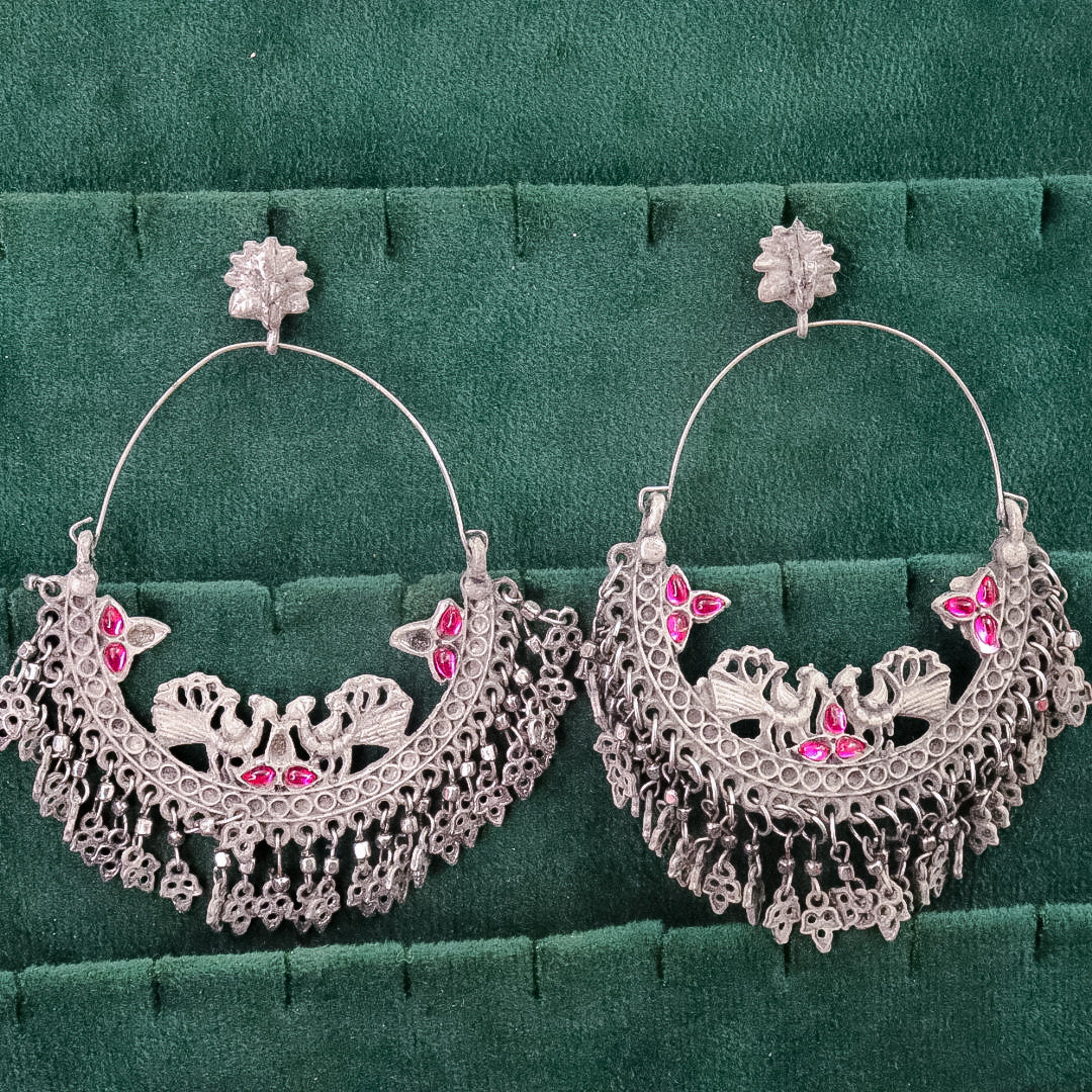 Anushka Ghungroo Chandbali - Pink