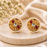 Load image into Gallery viewer, Dhanvi Kundan studs