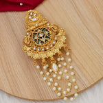 Load image into Gallery viewer, Diya Heritage Hair brooch  With Moti latakans