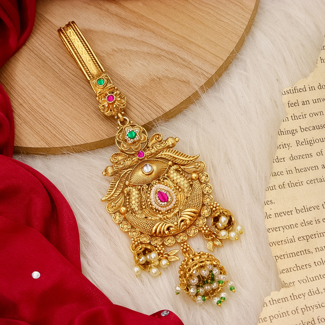 Luba Heritage Challa With Jhumki Latakan - Multi