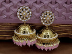 Load image into Gallery viewer, Gulnar Jhumka - Baby Pink
