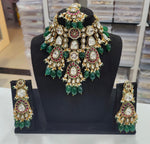 Load image into Gallery viewer, Tanu Premium l Polki Necklace
