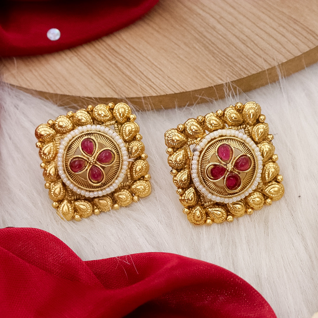 Khodal Brass Studs