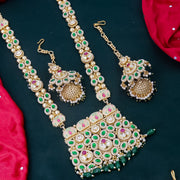 Deny Full Rajwadi Bridal Set Combo