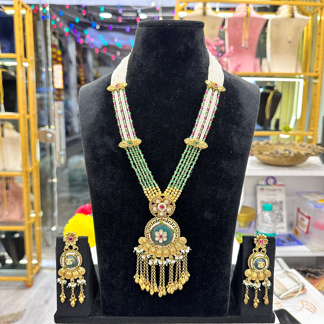Bhoomika Long Heritage Necklace