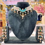 Load image into Gallery viewer, Madhu Choker Set With Latkan Earrings
