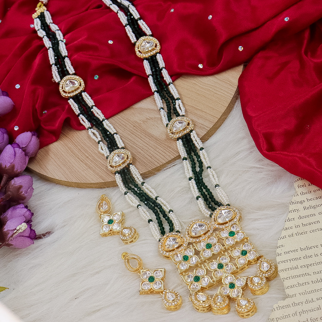 Vibha Long Moissianite Necklace