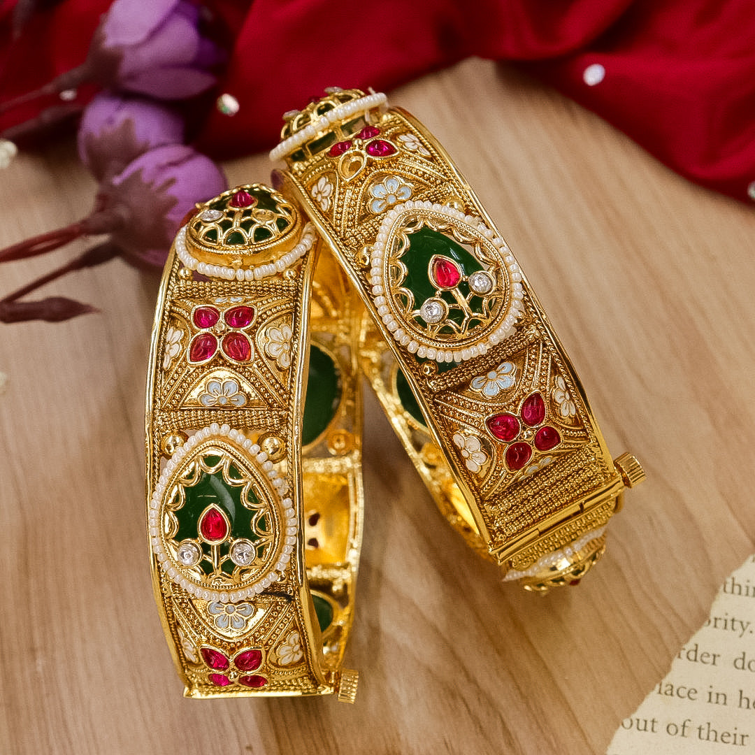 Raksh Heritage  Copper Kada