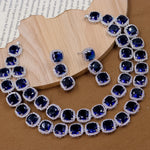 Load image into Gallery viewer, Tamia 2 Layer Premium AD Choker -Royal Blue

