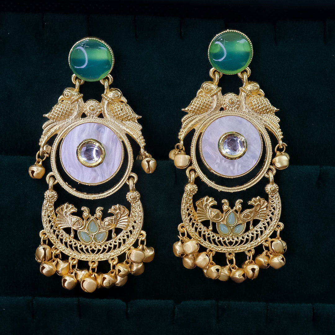 Raina Brass Chandbali