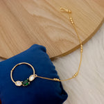 Load image into Gallery viewer, Yuvi Moissanite Nath