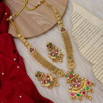 Load image into Gallery viewer, Prachi Long Rajwadi Necklace