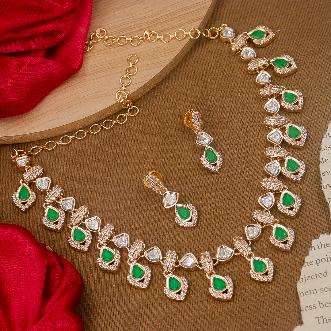 Swapna Moissante Set-Mint