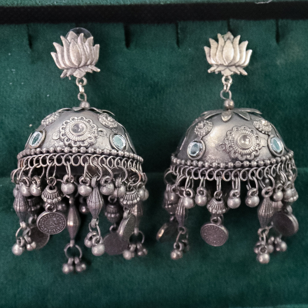 Lotus  Jhumka