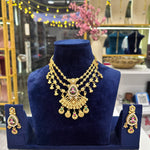 Load image into Gallery viewer, Ekta 3 Line Heritage Necklace
