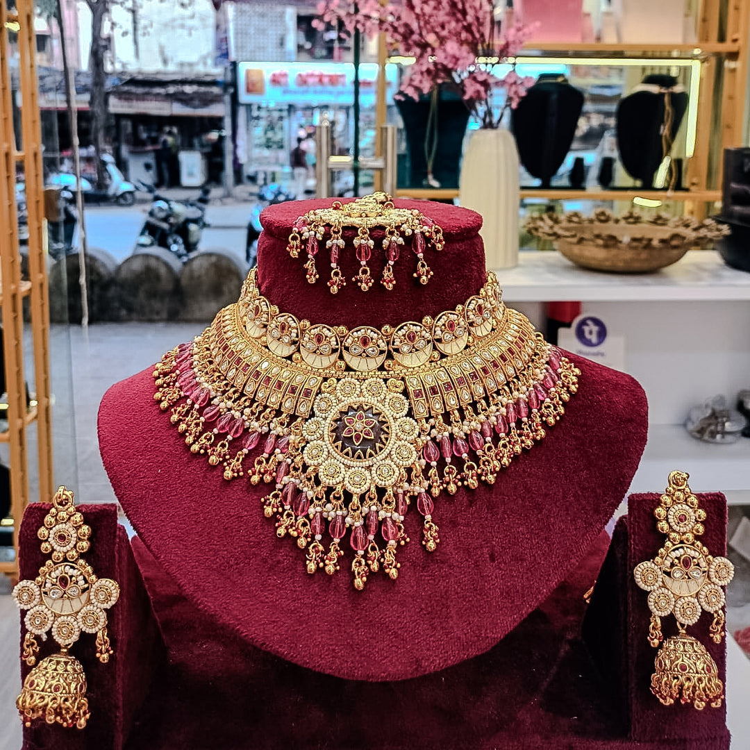 Chahal Semi Bridal Choker Set
