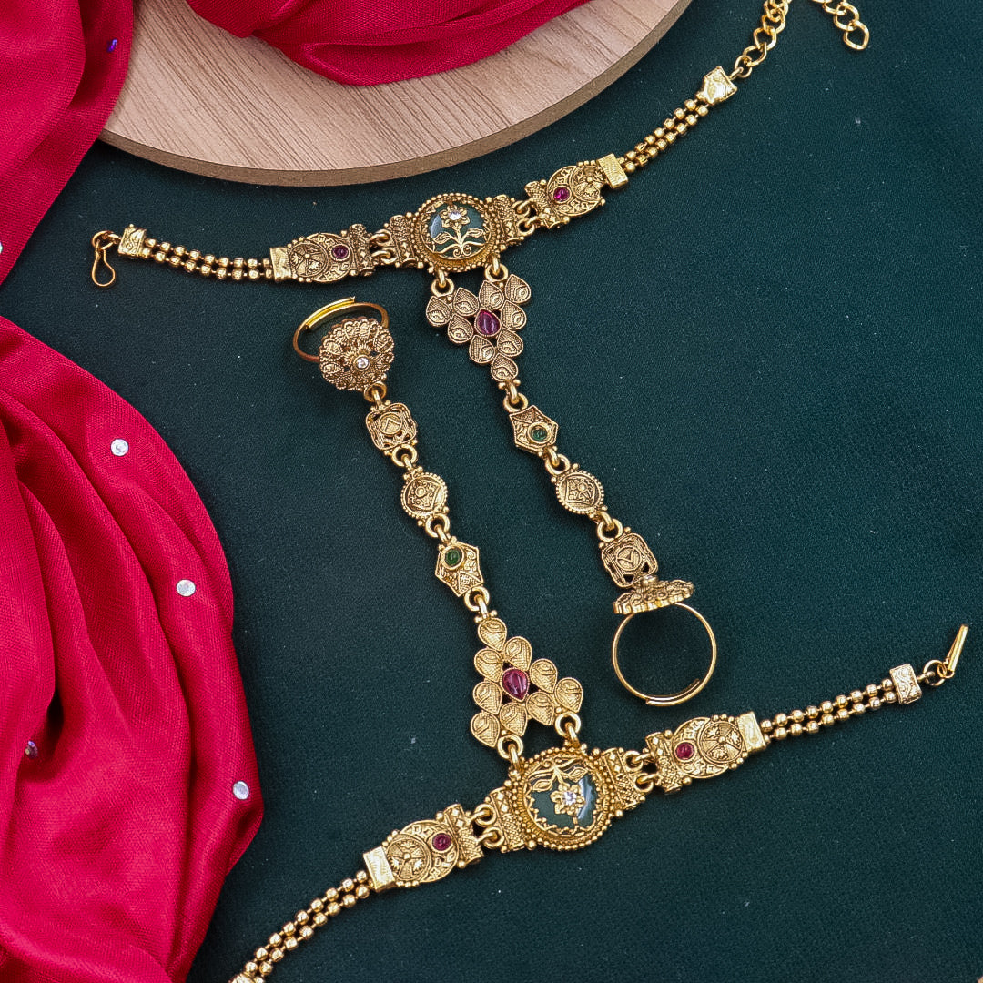 Sana Heritage Watch Hathpanja - Pair