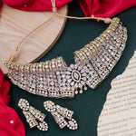Load image into Gallery viewer, Designer Choker With Earrings